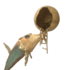 Lamp sculpture Dolphin 001Lb
