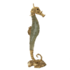 Bronze & Glass Seahorse 001