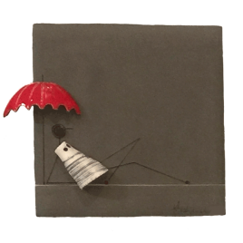 Ceramic Tile Figurine 001