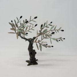 Bronze olive tree bending 008