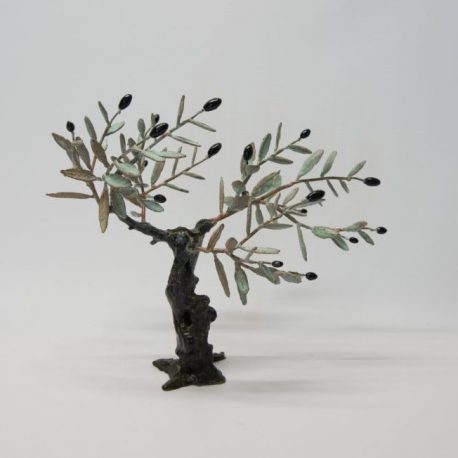 Bronze olive tree bending 008